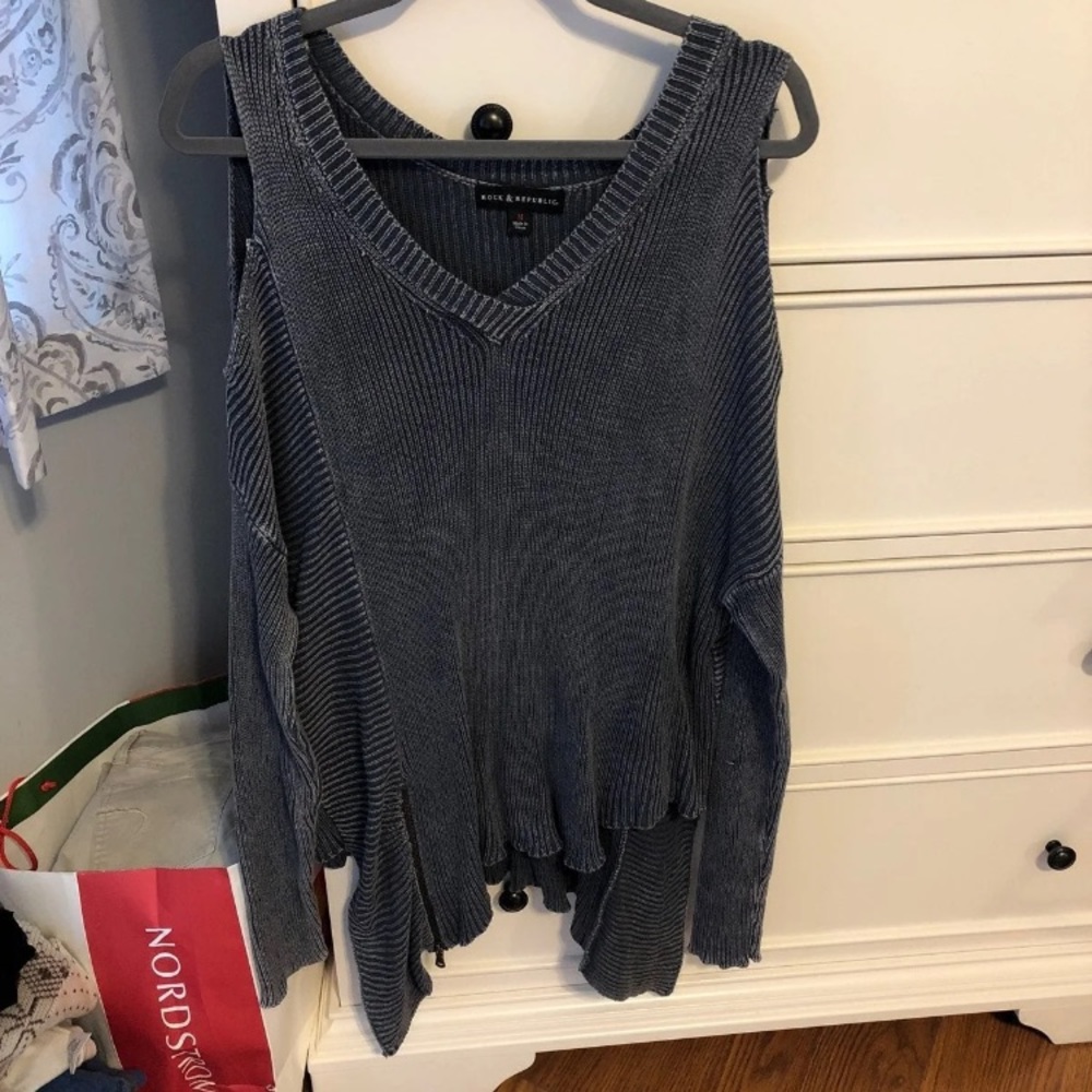 Rock & Republic Asymmetrical Sweater
